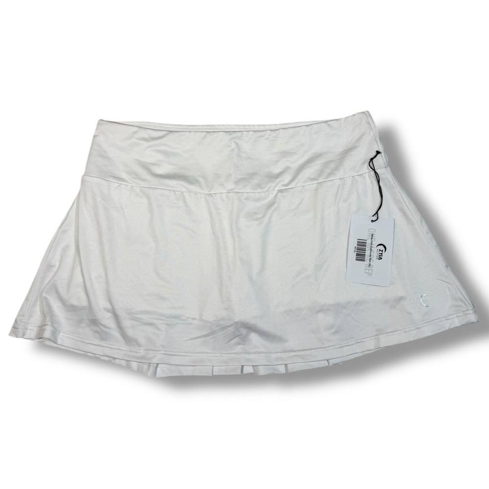 Zyia Women's White Chill Clubhouse Skirt Size XL